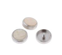Set di 3 bottoni in lega per valvola Eufonio, in ottone, strumentali