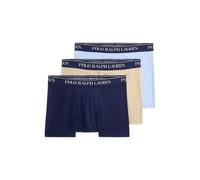 Set di 3 boxer classici in cotone elasticizzato Blu L Fantasia