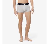Boxer Lacoste Stretch Cotton Logo blu navy bianco (3 unità) - M