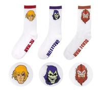 Set di 3 calzini He-Man, Scheletro e Beast-Man