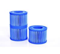 SET DI 3 CARTUCCE FILTRANTI PER VASCHE IDROMASSAGGIO GONFIABILI SPA