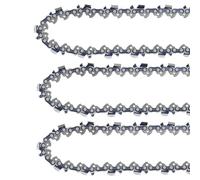 Set di 3 Catene per Motosega 3/8" 1,3 mm 52 Maglie Guida 35 cm, Catena a Basso Ritorno Catena Motosega 35 cm Catena Universale per Lavorazione del Legno, Giardino