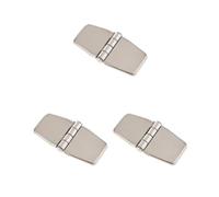 Set di 3 cerniere in acciaio inox 316 con cerniera per barca, yacht, camper