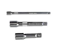 Set di 3 chiavi a bussola da 3/8" o 1/2", per meccaniche e chiavi a bussola per spazi ristretti, in acciaio inossidabile, migliora le estensioni degli adattatori