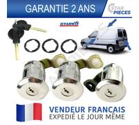 Set Di 3 Cilindri Serratura Porta Peugeot Partner Citroen Berlingo 96-08