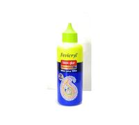 Set di 3 colla trasparente per tessuti Pidilite Premium Fevicryl 80 ml asciug...