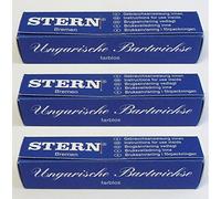 Set di 3 confezioni da 8 ml di cera da barba originale ungherese Stern