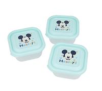 Set 3 contenitori per alimenti Disney Baby Mickey Mouse Multicolor