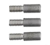 Set di 3 convertitori di filettatura in metallo da 1/4-20 a 5/16-24 adattatore a vite per arco ammortizzatore composto ricurvo accessorio raccordo