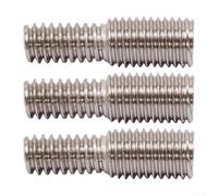 Set di 3 convertitori filettati per adattatore a vite da 1/4 20 a 5/16 24 filetti ad arco ammortizzatore compatibile con varie applicazioni di attrezzature