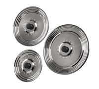 Set di 3 coperchi per pentola universale 16/18/20 22/24/26 28/30/32 cm, coperchi per pentole e padelle - coperchio pentola - coperchio padella 28 cm - coperchio padella 32 cm