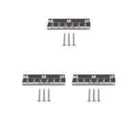 Set di 3 cordiere cromate a 6 corde, ponte per chitarra elettrica