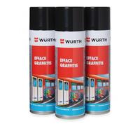 Set di 3 detergenti per cancellare graffiti & tag spray 500 ml - rimozione marcatore e feltro professionale - Formula anti-cucito per pareti, facciate, legno, metallo e muratura, non corrosivo