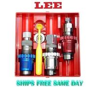 Set Di 3 Die Lee Breech Lock In Carburo Per 40 S&W, 10mm Auto NUOVO # 91880