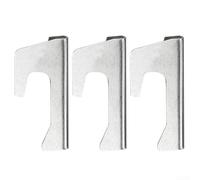 Set di 3 distanziatori per griglia in acciaio inox, resistenti al calore | Set di 3 pezzi, resistenti al calore fino a 260 °C, per barbecue a gas e a carbonella, lavabili in lavastoviglie, antiruggine