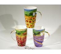 Set Di 3 Dunoon Tazze, Tazze Henley Monet Ispirato Per 600Ml Formano