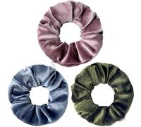 Set di 3 Elastici per Capelli con Cerniera - Elastici con Scomparti Nascosti per Gioielli e Piccoli Oggetti di Valore, Nascondiglio Segreto per Viaggi, Uso Quotidiano e Casa Bustine Elastici per Donne