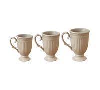 Set di 3 eleganti tazze da caffè antiche in miniatura modellino per 1/6 1/12 scala bambola decorazione casa scena scena scenografia oggetti di scena da collezione casa delle bambole tazza in miniatura