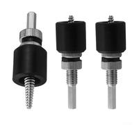 Set di 3 estrattori per viti resistenti, estrattore per tubi di espansione per viti spogliate arrugginite, accessori per trapano elettrico, strumento di estrazione in gomma