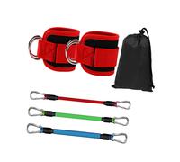 Set di 3 fasce di resistenza alla caviglia Fasce per caviglia per kickbacks