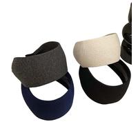 Set di 3 fasce per capelli da donna, extra larghe, alla moda, a righe, antiscivolo, elastiche, set di accessori per capelli per esercizi a casa, accessori per capelli per ragazze