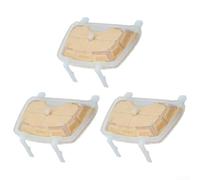 Set di 3 filtri dell'aria per motoseghe MS171 MS181 MS211 Parte # 1139 007 1800 Supporto manutenzione regolare e ottimizzazione delle prestazioni
