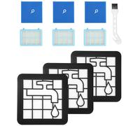 Set di 3 filtri per aspirapolvere SpeedPro Max Aqua FC6812 FC6813 FC6822 FC6823 FC6723 FC6901-FC6904 XC7042 XC8045 XC8147 FC6827 XC6827 8047 XC8049, filtro per FC5005/01