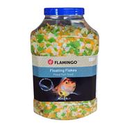 Set Di 3 Flamingo Cibo Per Pesci Da Giardino In Fiocchi 5L
