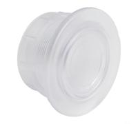 Set di 3 fori per ombrelli ad anello per ombrelloni da tavolo per esterni, adatti per fori da 5 cm e diametro del palo da 4,1 cm (colore trasparente)