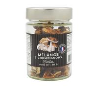 Set di 3 funghi essiccati - Francia, barattolo da 30 g
