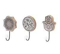 Set Di 3 Ganci Da Parete Orientali Hares