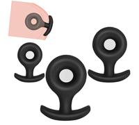 Set di 3 giocattoli in gomma, plug in gomma, giocattoli per incontri e luna di miele per coppie