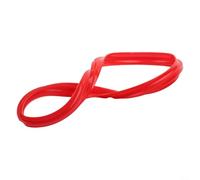 Set di 3 guarnizioni di ricambio in silicone per pentole a pressione, per uso alimentare, codificate a colori rosso/trasparente/blu, compatibili con Instant-Pot 5QT/6QT/8QT (6QT)