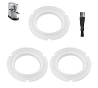 Set di 3 guarnizioni in silicone per macchina da caffè compatibili con Cecotec Cafelizzia 790/890/Pro/Steel/Steel Pro/Steel DUO/Shiny Pro/Fast/Fast Pro, include una spazzola di pulizia