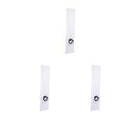 Set di 3 guarnizioni per finestre per condizionatore d'aria, resistenti, universali, per soggiorno, bagno, 3 m, bianco