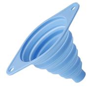 Set di 3 Imbuto pieghevole in silicone imbuto flessibile da cucina 12 x 9 x 1,5 cm Imbuti portatile per bottiglie d'acqua oli liquidi e polveri, pratico strumento di sostituzione dell'imbuto