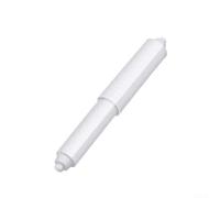 Set di 3 inserti porta rotolo di carta igienica con caricamento a molla regolabile per un'esperienza di installazione senza soluzione di continuità (bianco, 1 pezzo)