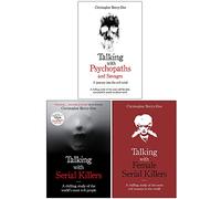 Set di 3 libri della collezione Christopher Berry-Dee (parlare con psicopatici e selvaggi, parlare con serial killer, parlare con serial killer donne)