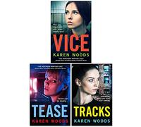 Set di 3 libri della collezione Karen Woods (Vice, Tease, Tracks)