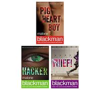 Set di 3 libri della collezione Malorie Blackman (Pig-Heart Boy, Hacker e Thief!)