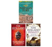 Set di 3 libri della collezione Tom Holland (Fuoco persiano, All'ombra della spada e Dynasty)