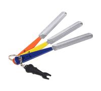 Set di 3 lime per chitarra elettrica per chitarra acustica e basso, lime per dadi a doppio bordo e dado per scanalature, strumenti per liutaio, lime per dadi per chitarra Hosco