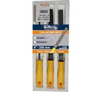 Set di 3 lime varie forme - taglio bastardo