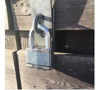 Set di 3 lucchetti Master Lock M5eurtrilf - Sicurezza molto elevata - acciaio a carico - uso esterno - Anse M