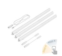 Set di 3 luci LED da sottopensile Rigel da 57,3 cm ciascuna - temperatura di