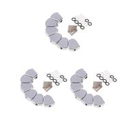 Set di 3 manopole di ricambio per chitarra, in metallo, per accordare i pioli