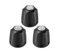 Set di 3 manopole per doccia Set di rimodellamento Valvole deviatore caldo freddo Trim Installazione semplice per vasche da bagno Rubinetto Maniglia Sostituzione Facile installazione Valvole doccia