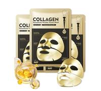 Set di 3 maschere per il viso, per collagene, per il viso, anti-rughe, idratanti, per la cura della pelle, per la giornata della donna, set regalo per le donne