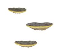 Set di 3 mensole in miniatura a forma di fungo, da parete, a forma di fungo, regalo unico per amici e familiari