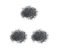 Set di 3 mini spille da balia da 1000 pezzi, per cucito, gioielli, accessori neri, 19 mm